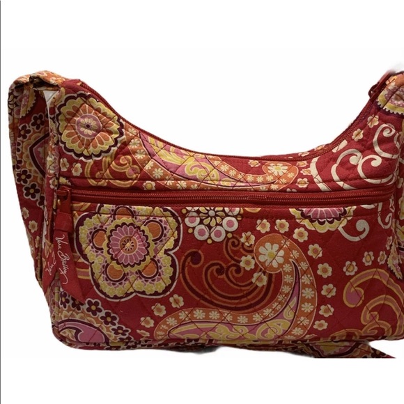 Vera Bradley Raspberry Fizz Libby Sling Crossbody - Picture 2 of 6